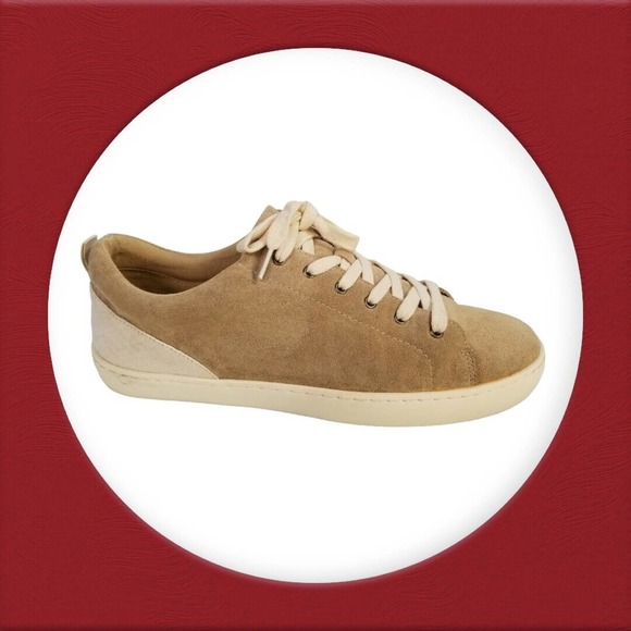 White Raven Sneakers Lace Up‎ Brown Leather Shoes Women's Size 10 - Picture 9 of 16